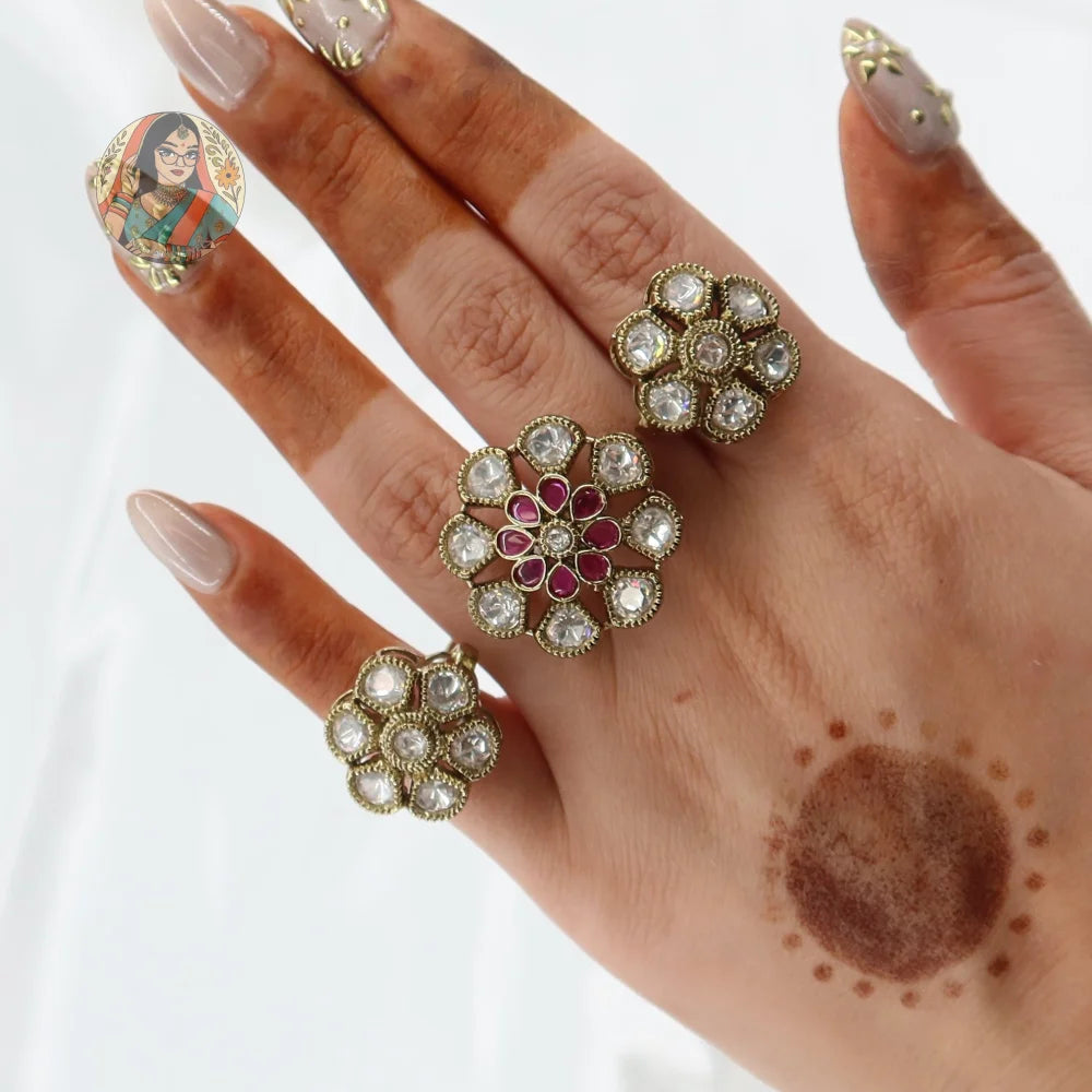 Aza Ring - Pink