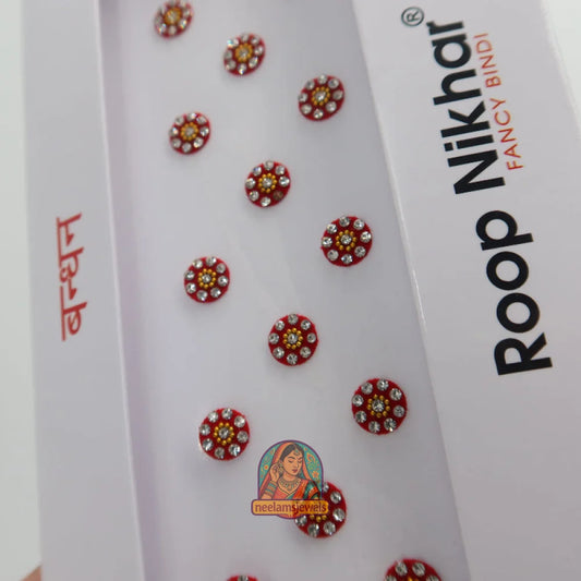 Bindi Pack - Style 6 (Bright Red)