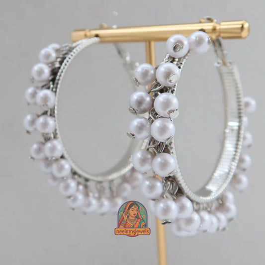 Chand Moti Hoops