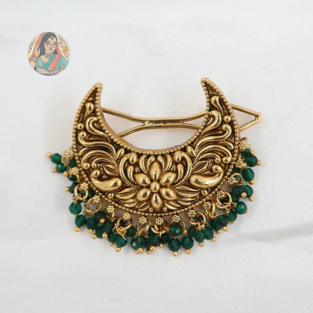 Chhaya - Panjabi Gold Hair Pin - G