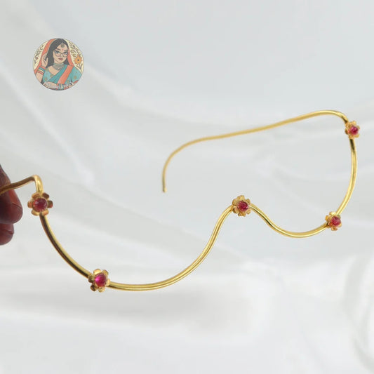 Gold Stone Wave Facelet - C