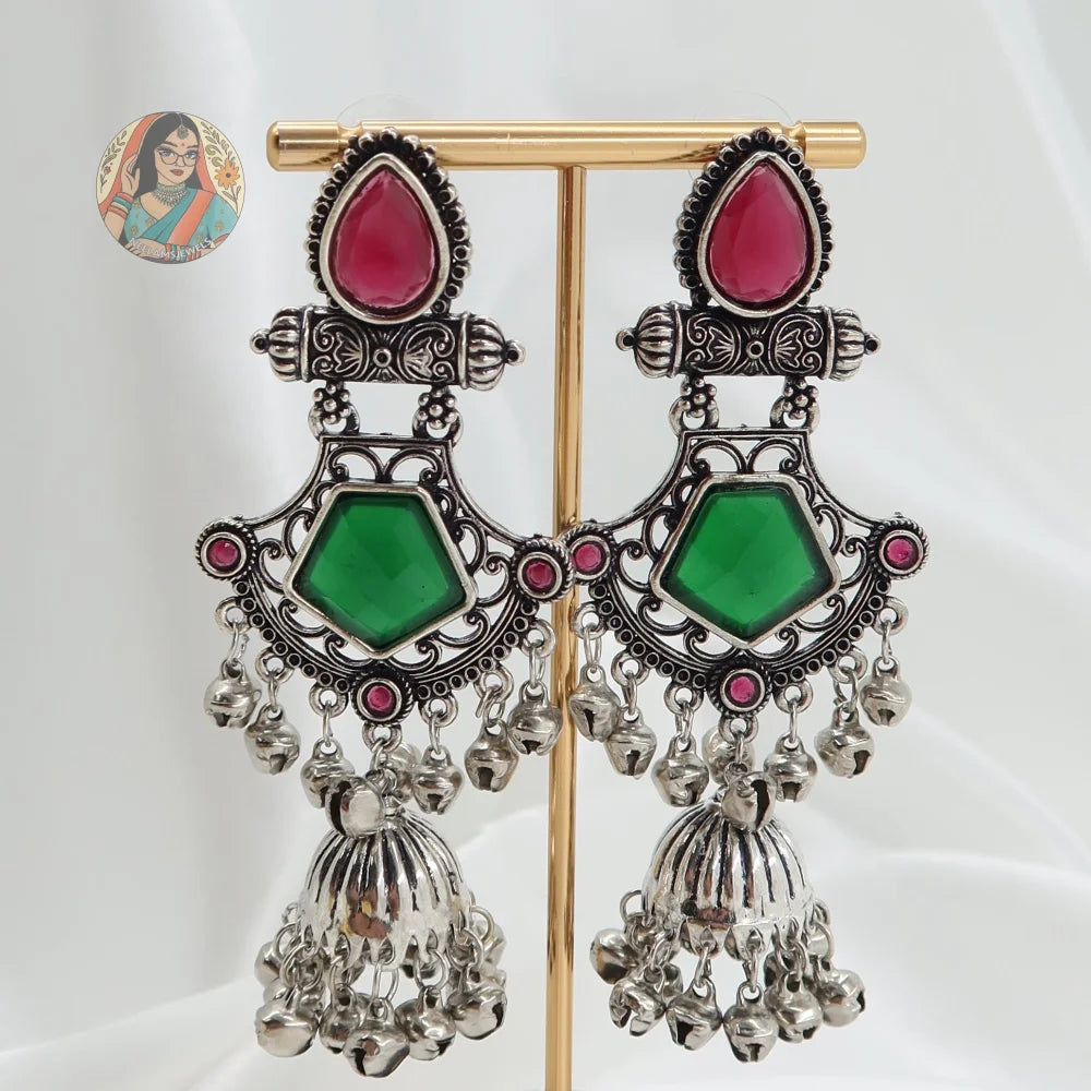 Harinder Silver Earrings
