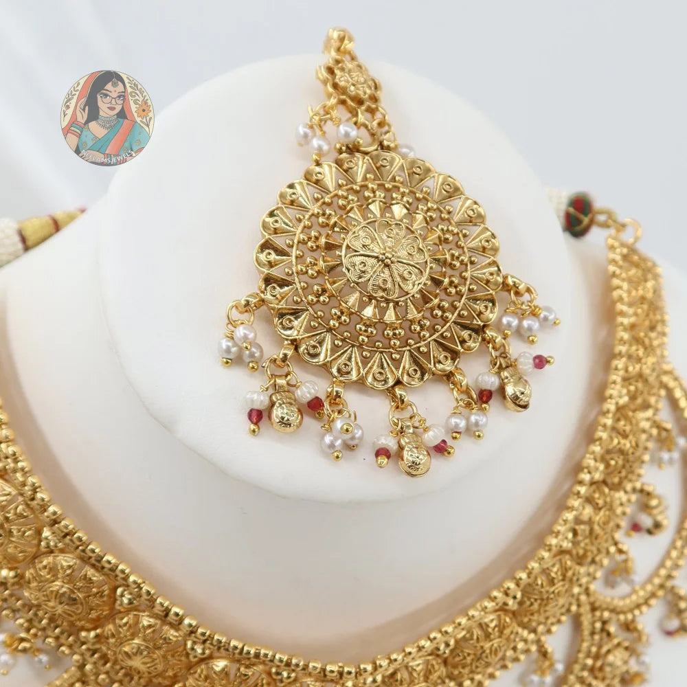 Harman Gold Necklace Set