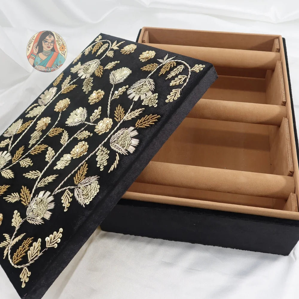 Heer Bangle Organizer - Black