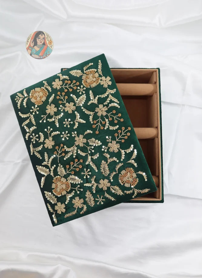 Heer Bangle Organizer - Green - 3