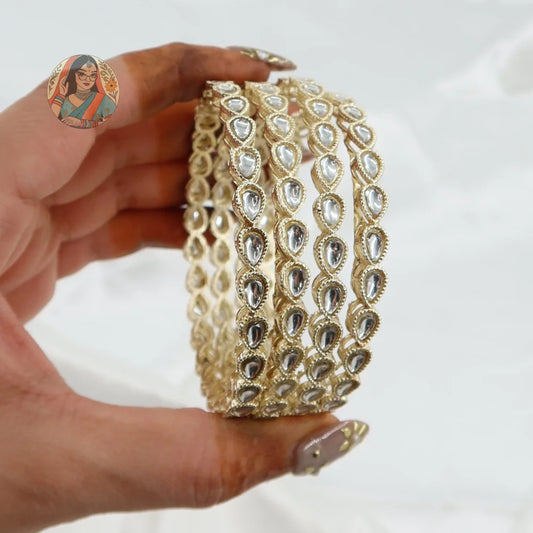 Inaya Gold Accent Bangles