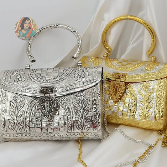 Jhansi - Metal Handbag