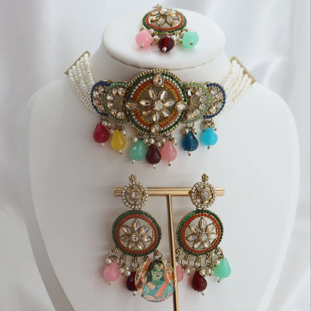Manpreet Necklace Set (Multi)