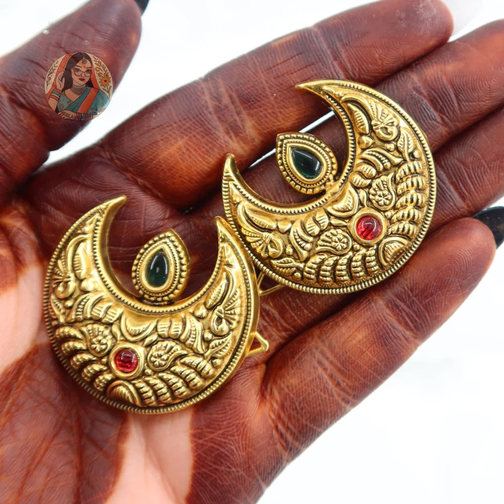 Manpriya - Panjabi Gold Hair Pins