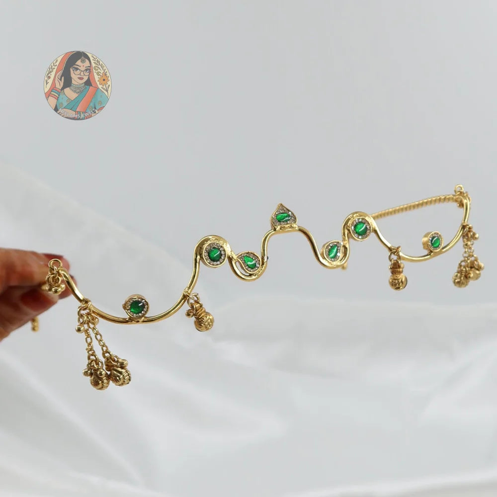 Megha Gold Facelet - Green