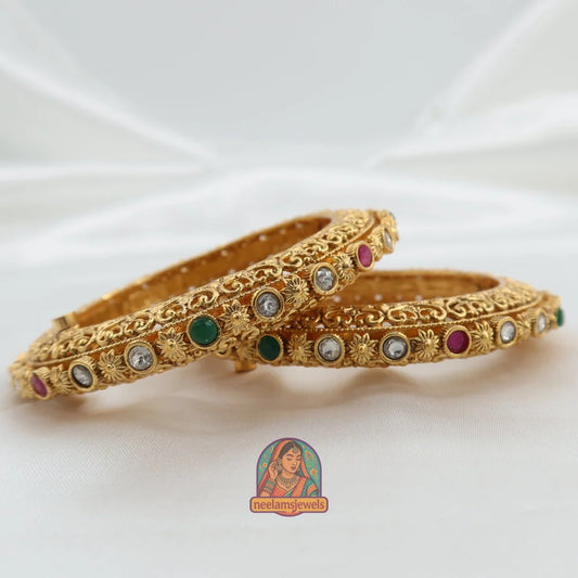 Meher - Gold Bangles