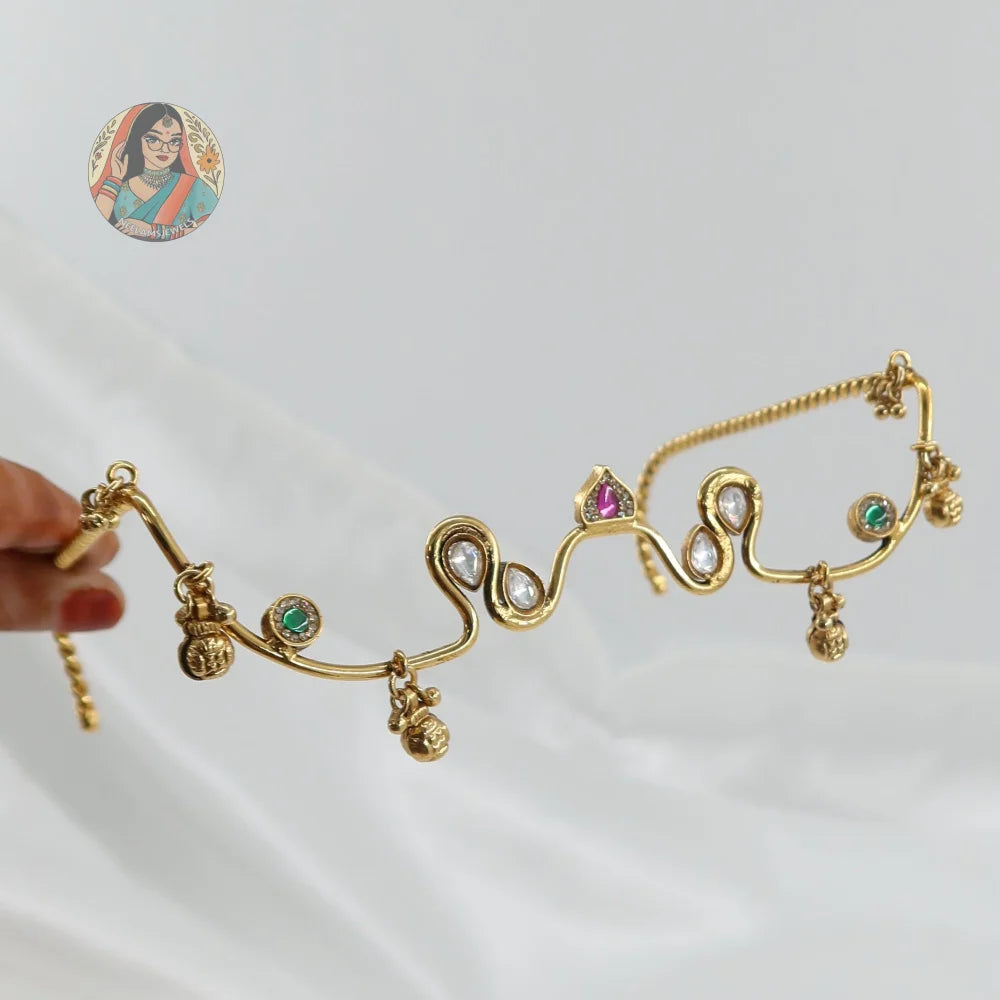 Mira Gold Facelet - White/Green/Pink