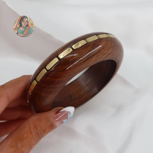Mira Wooden Bangle