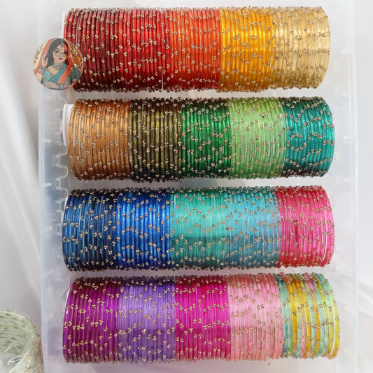 ’Mohabbat’ 3-Stone Glass Bangle Box