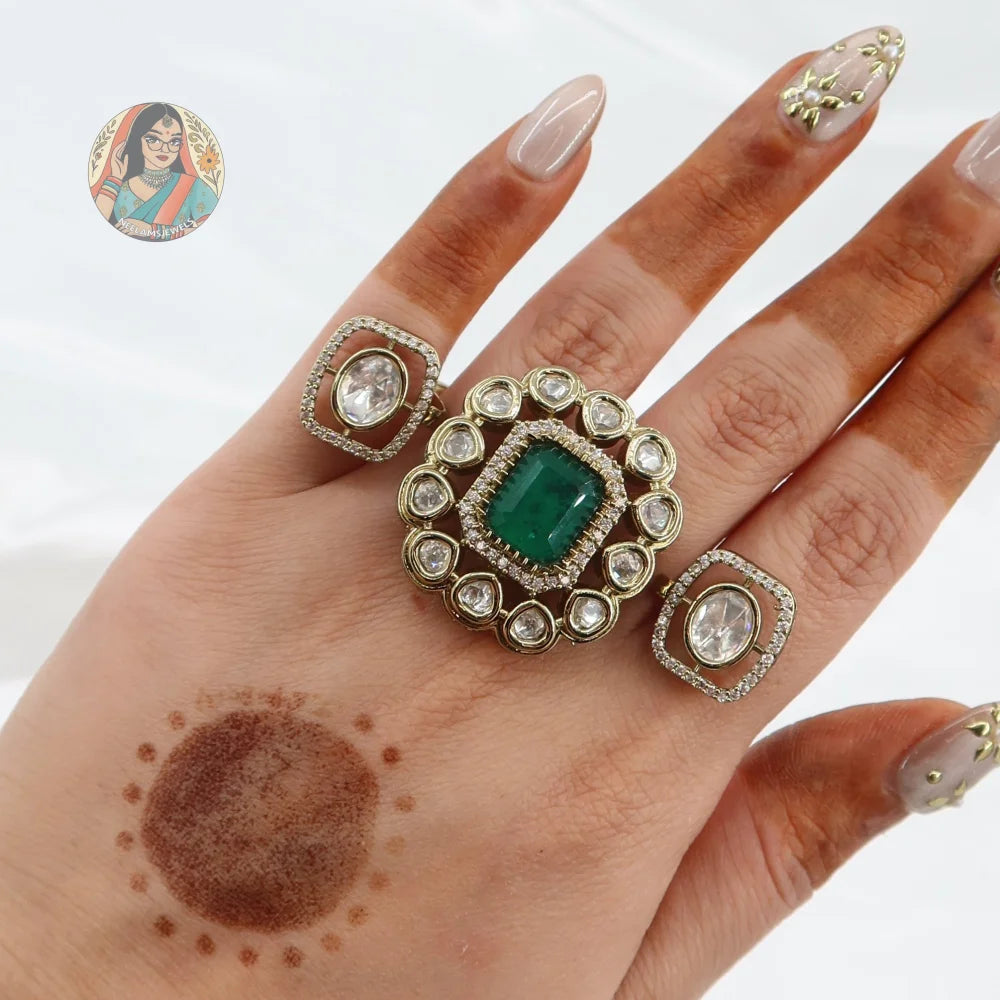 Nadia Ring - Green