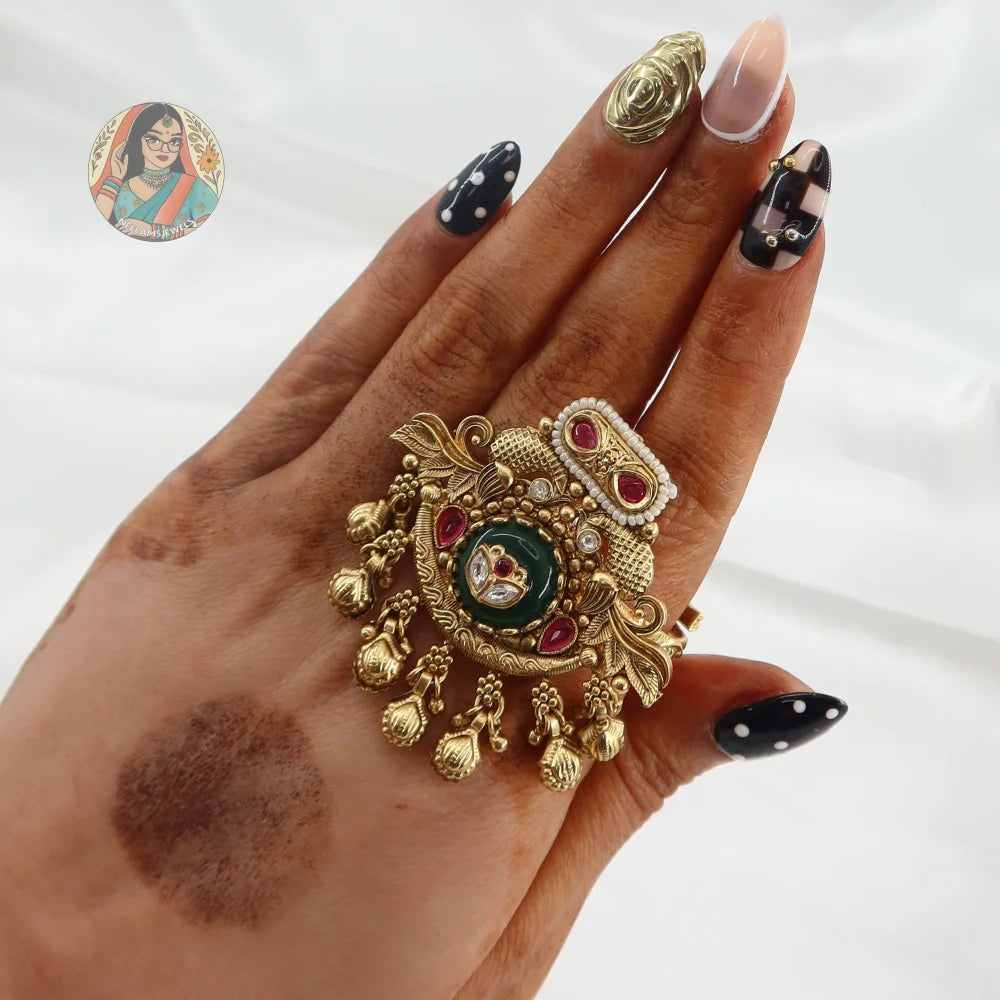 Rehmat Heritage Ring (Green)