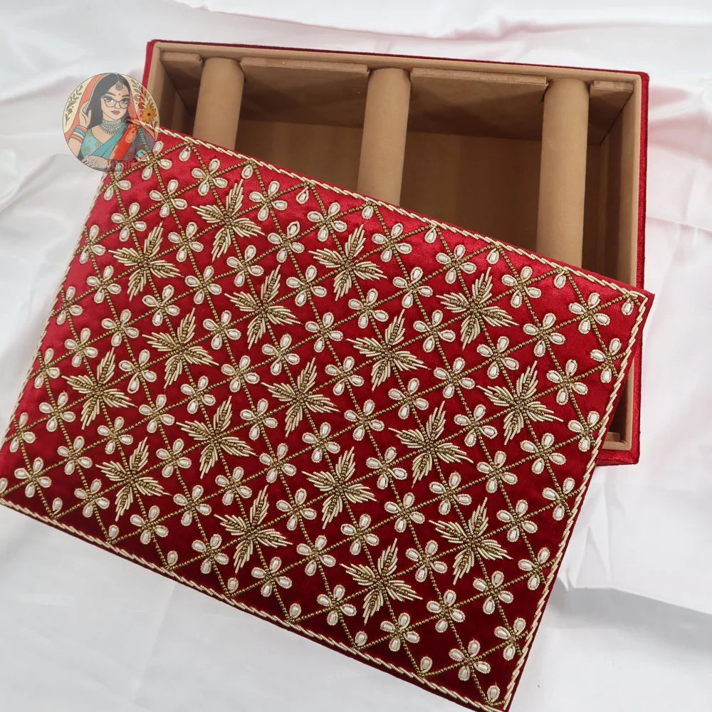 Sahibaa Bangle Organizer - Red - 3