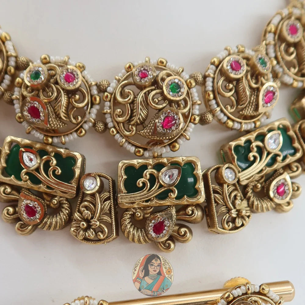 Sapna Heritage Necklace Set