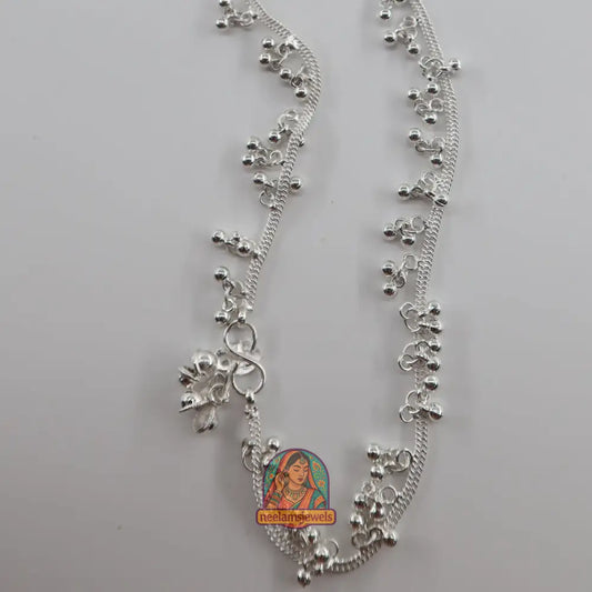 Silver Ghungroo Payal