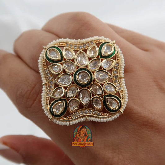 Sunehri Sheesh Ring