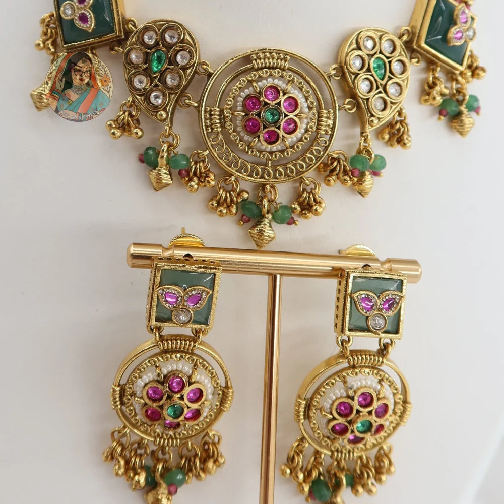 Varsha Heritage Necklace Set