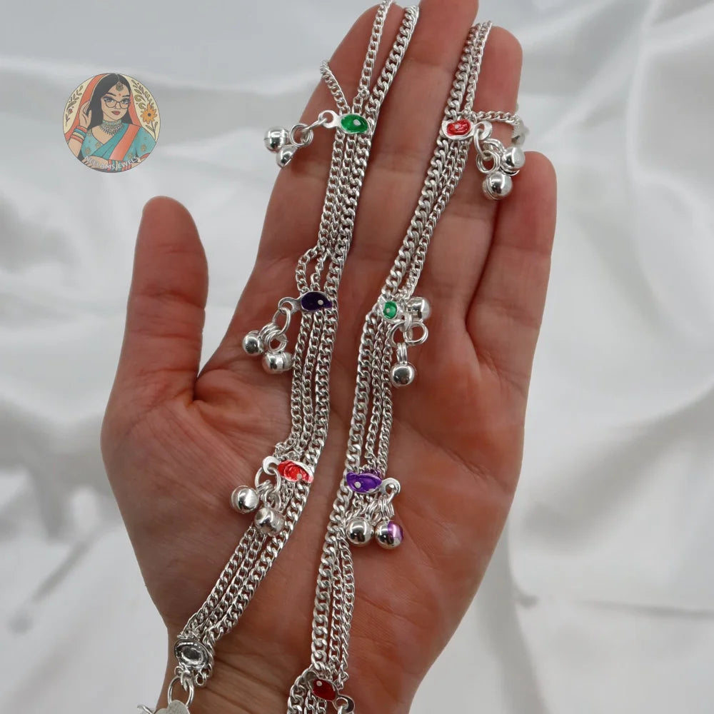 3-Tier Ghungroo Anklet