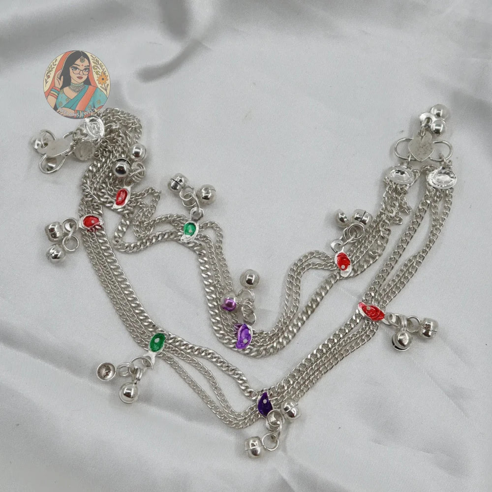 3-Tier Ghungroo Anklet
