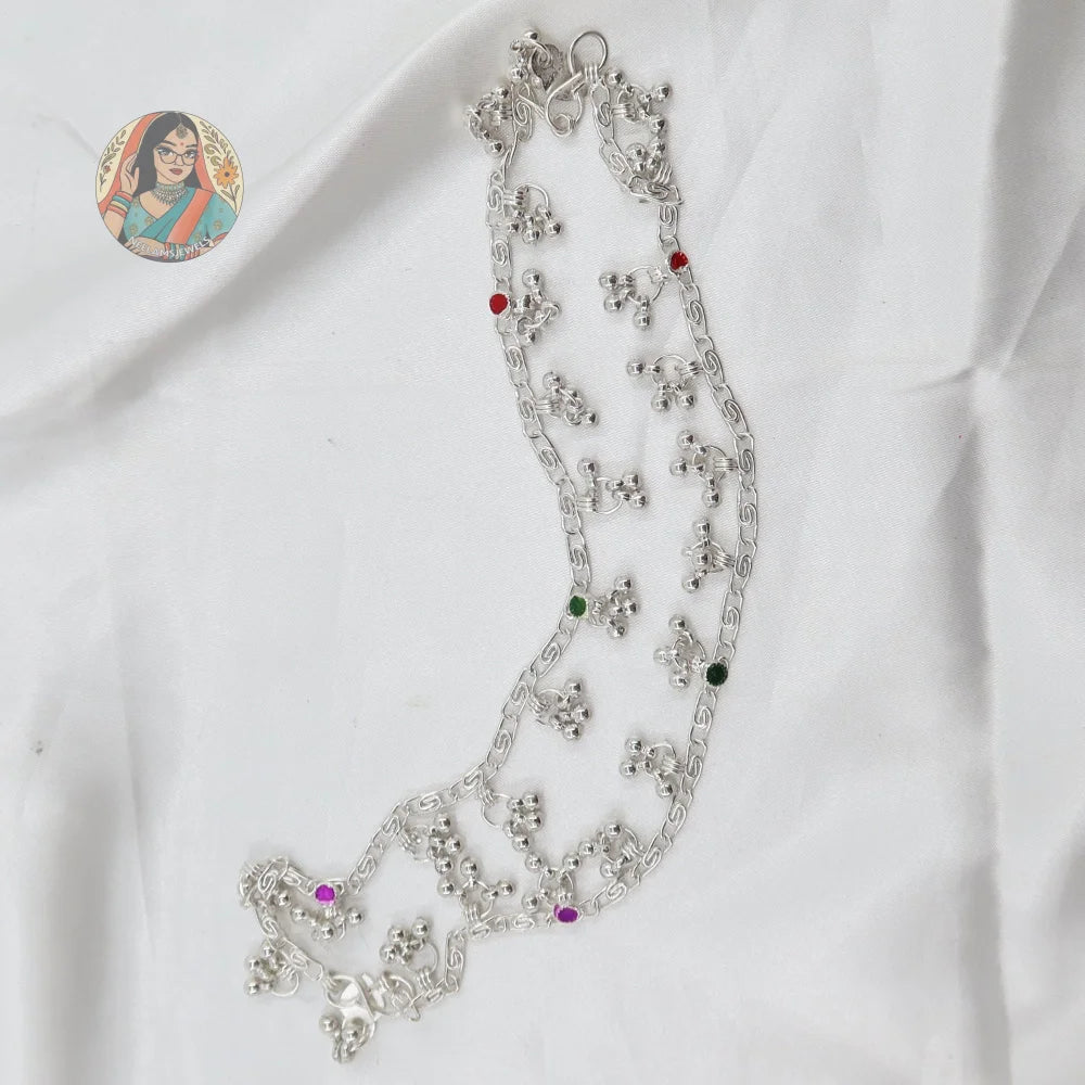 3-Tier Ghungroo Anklet (Copy)