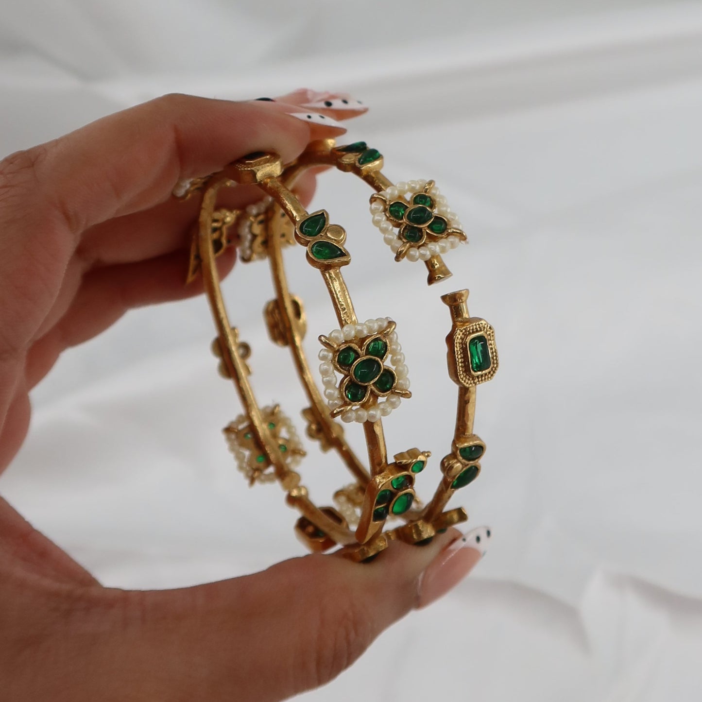 Gulnaz Gold Bangles