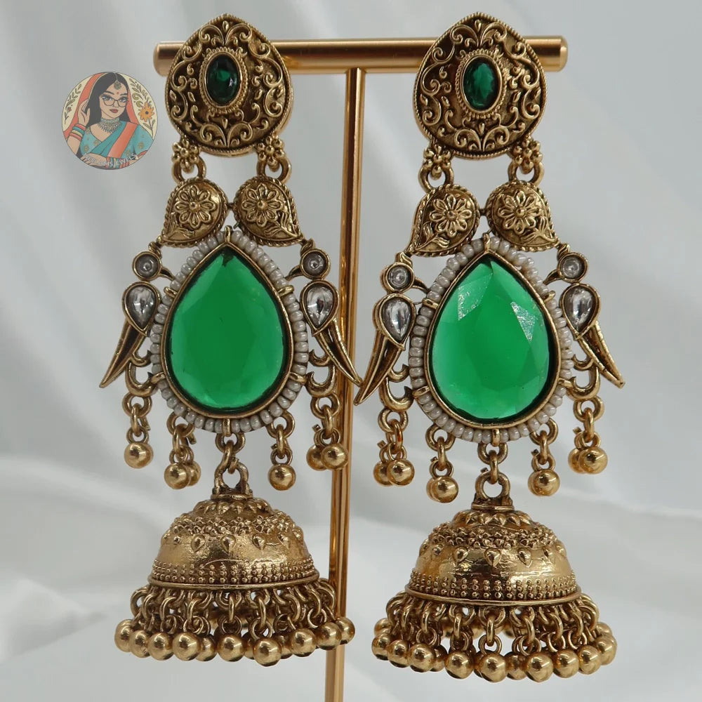 Achal Gold Earrings
