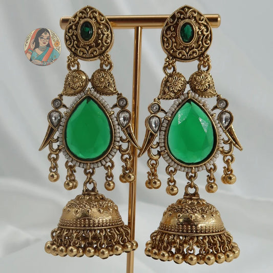 Achal Gold Earrings