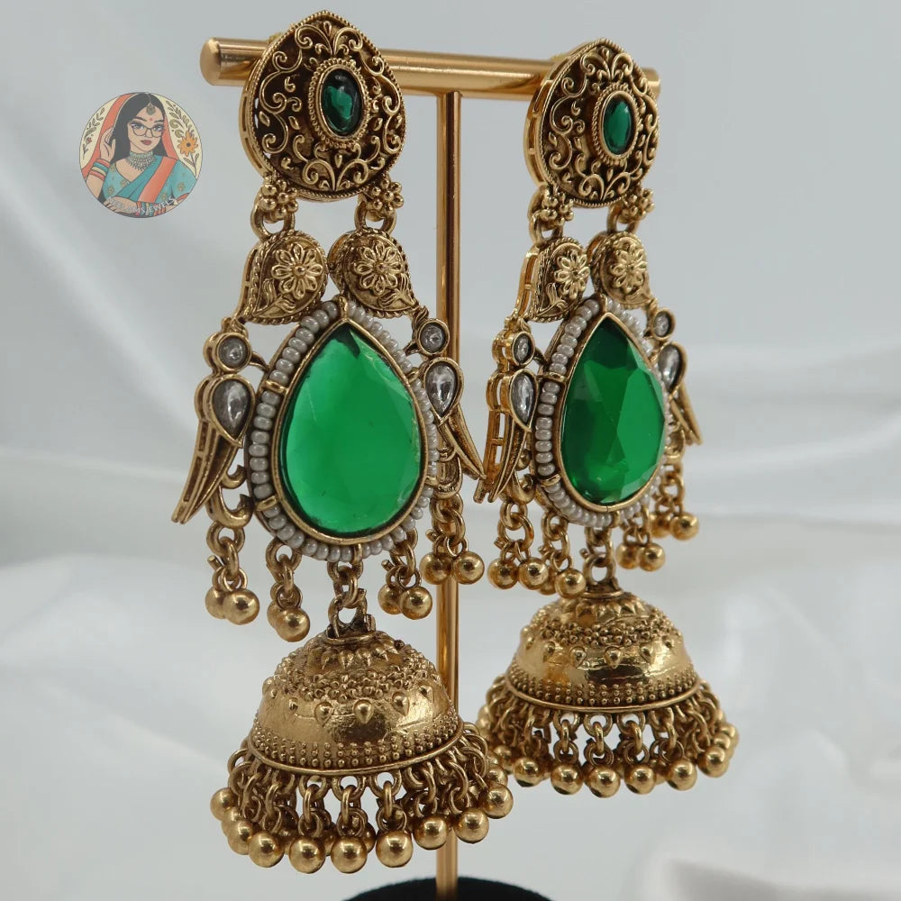 Achal Gold Earrings