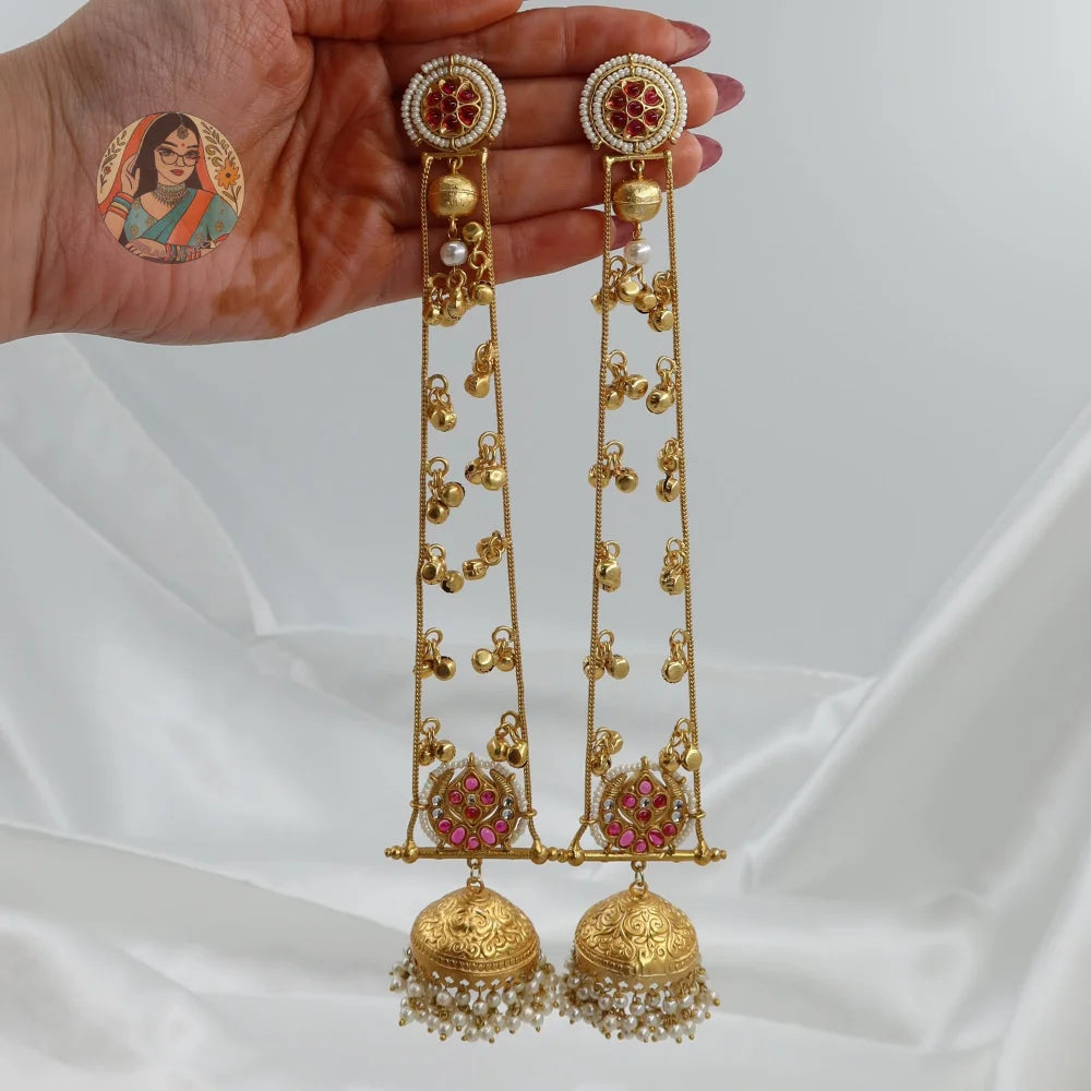Ahana Kashmiri Earrings