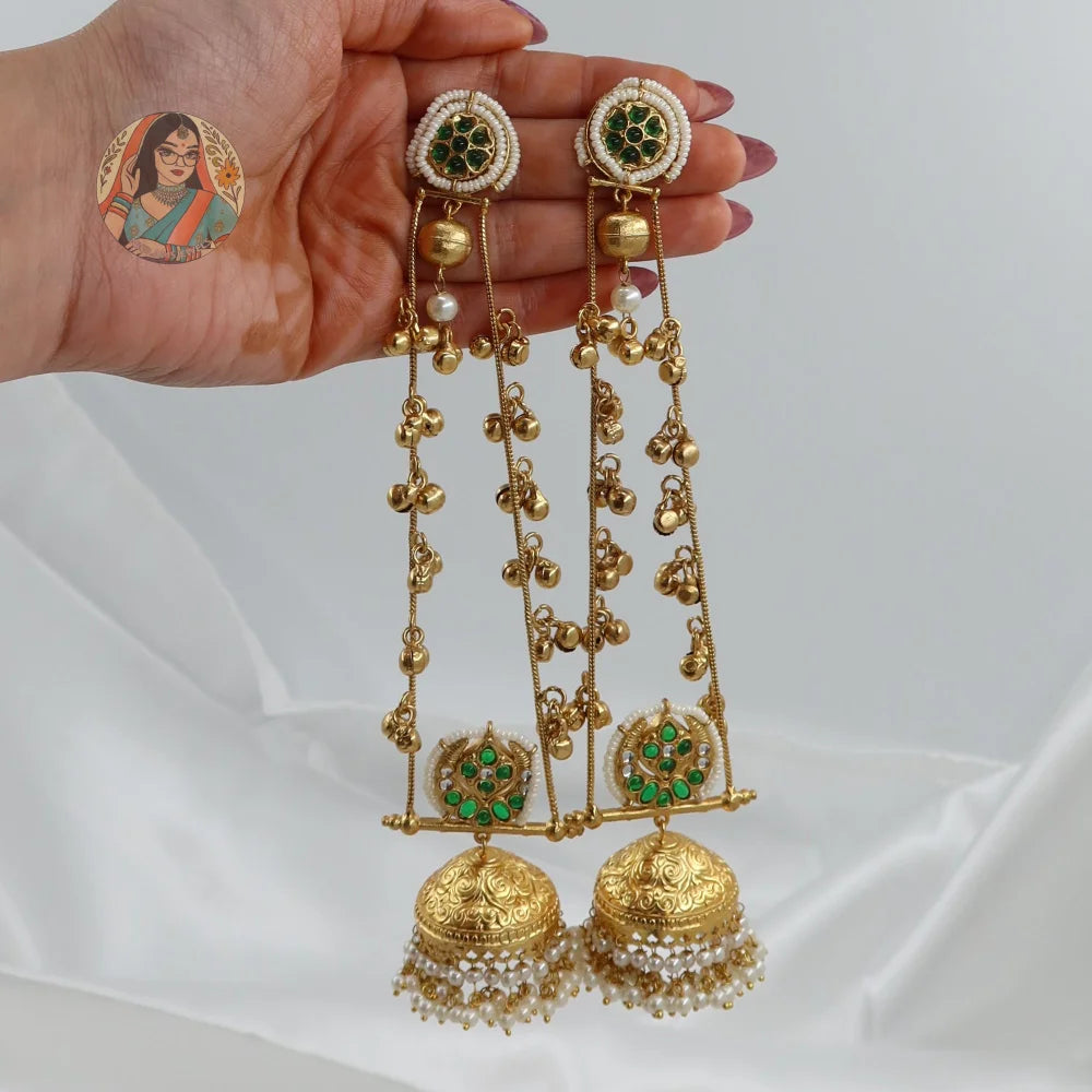 Ahana Kashmiri Earrings