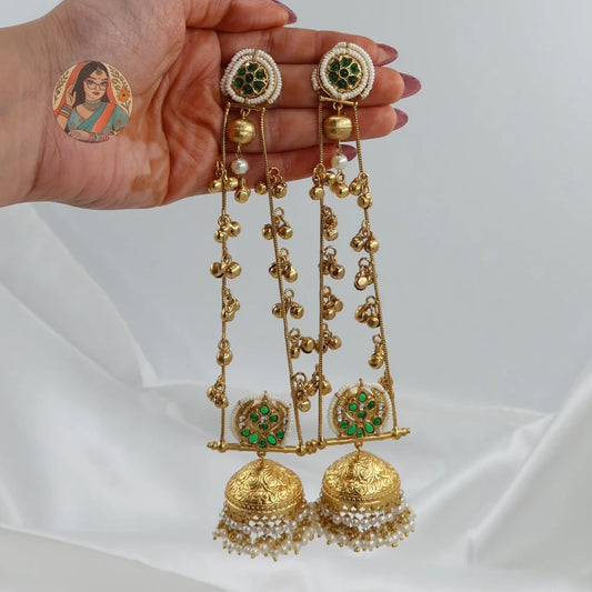 Ahana Kashmiri Earrings