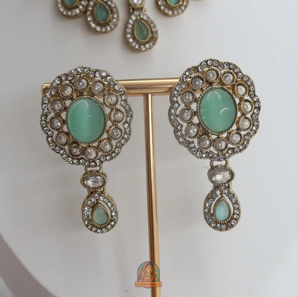 Aima Necklace Set (Mint)