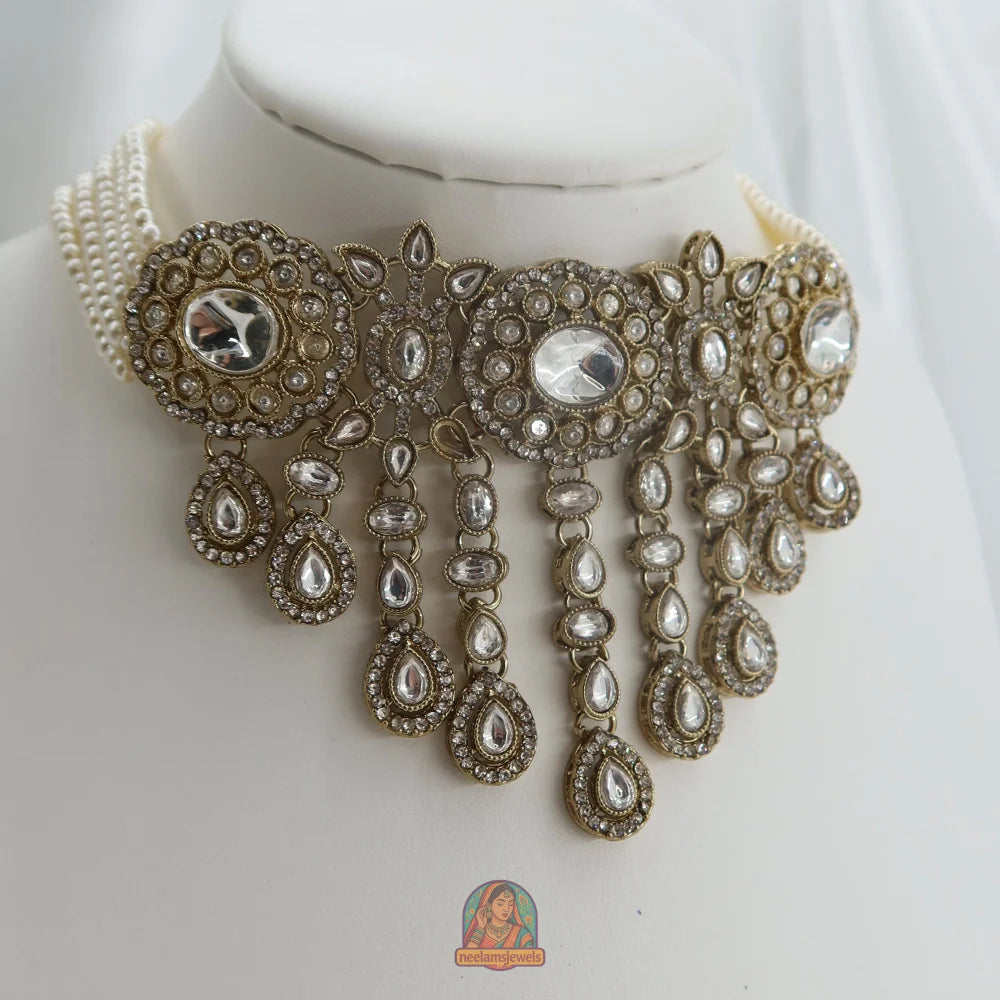 Aima Necklace Set (White)
