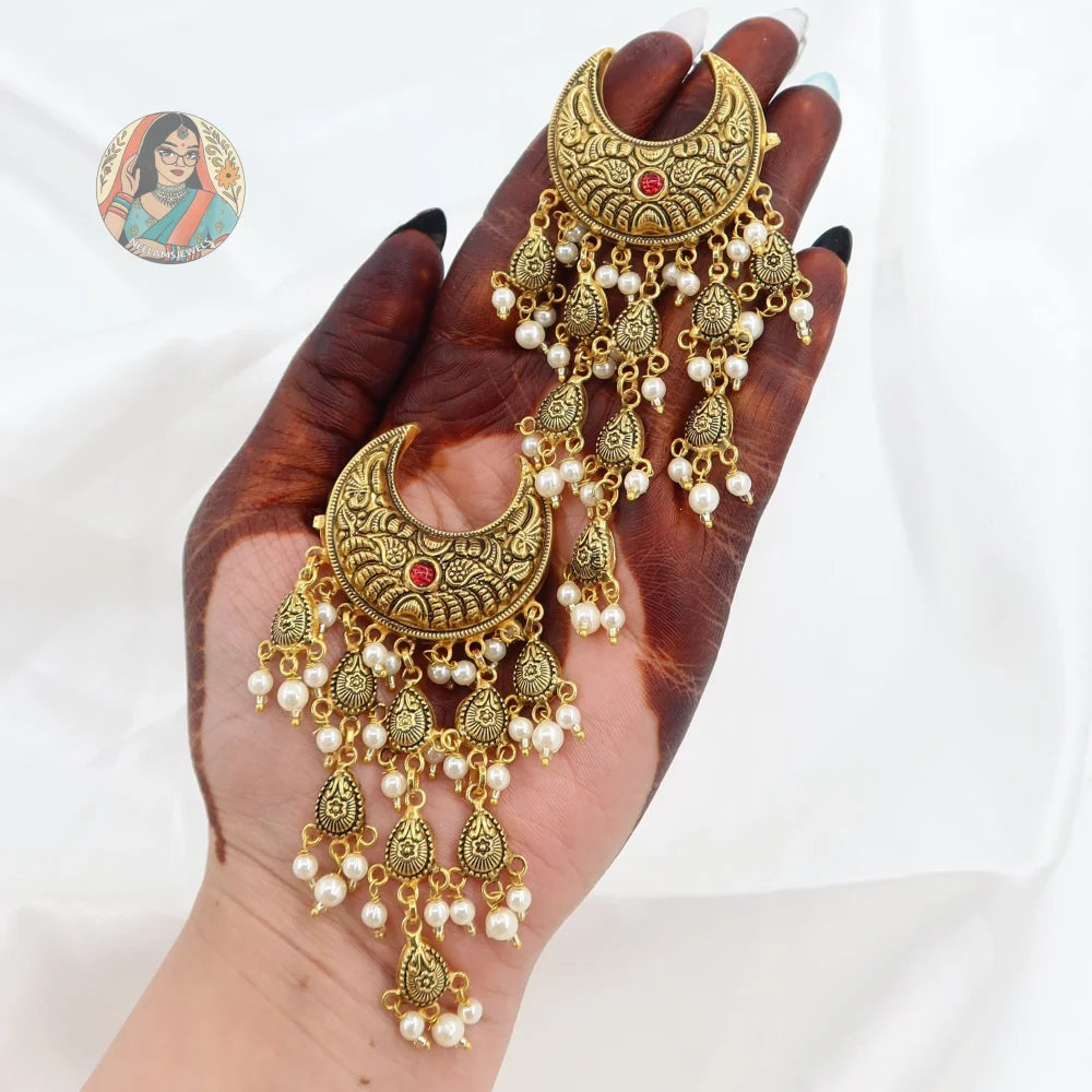 Amaroop - Panjabi Gold Hair Pins