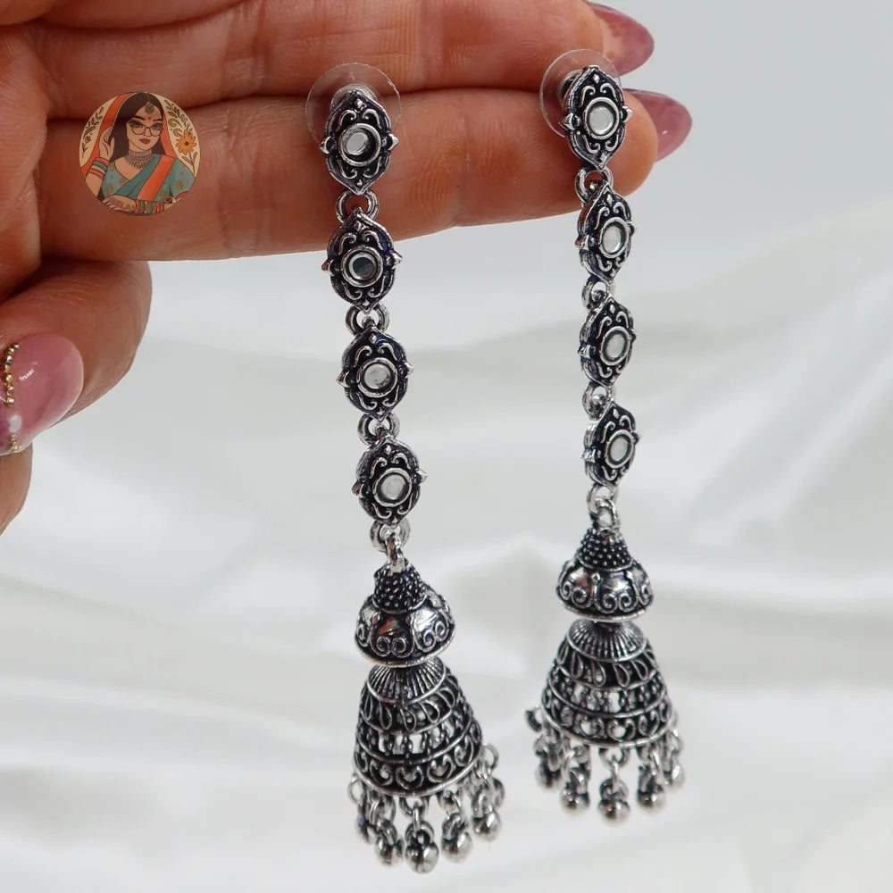 Anjali Silver Earrings