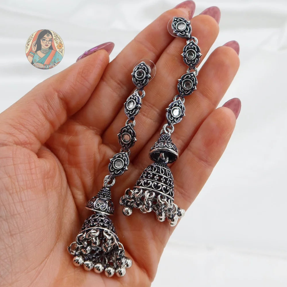 Anjali Silver Earrings