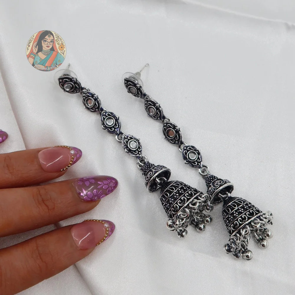 Anjali Silver Earrings