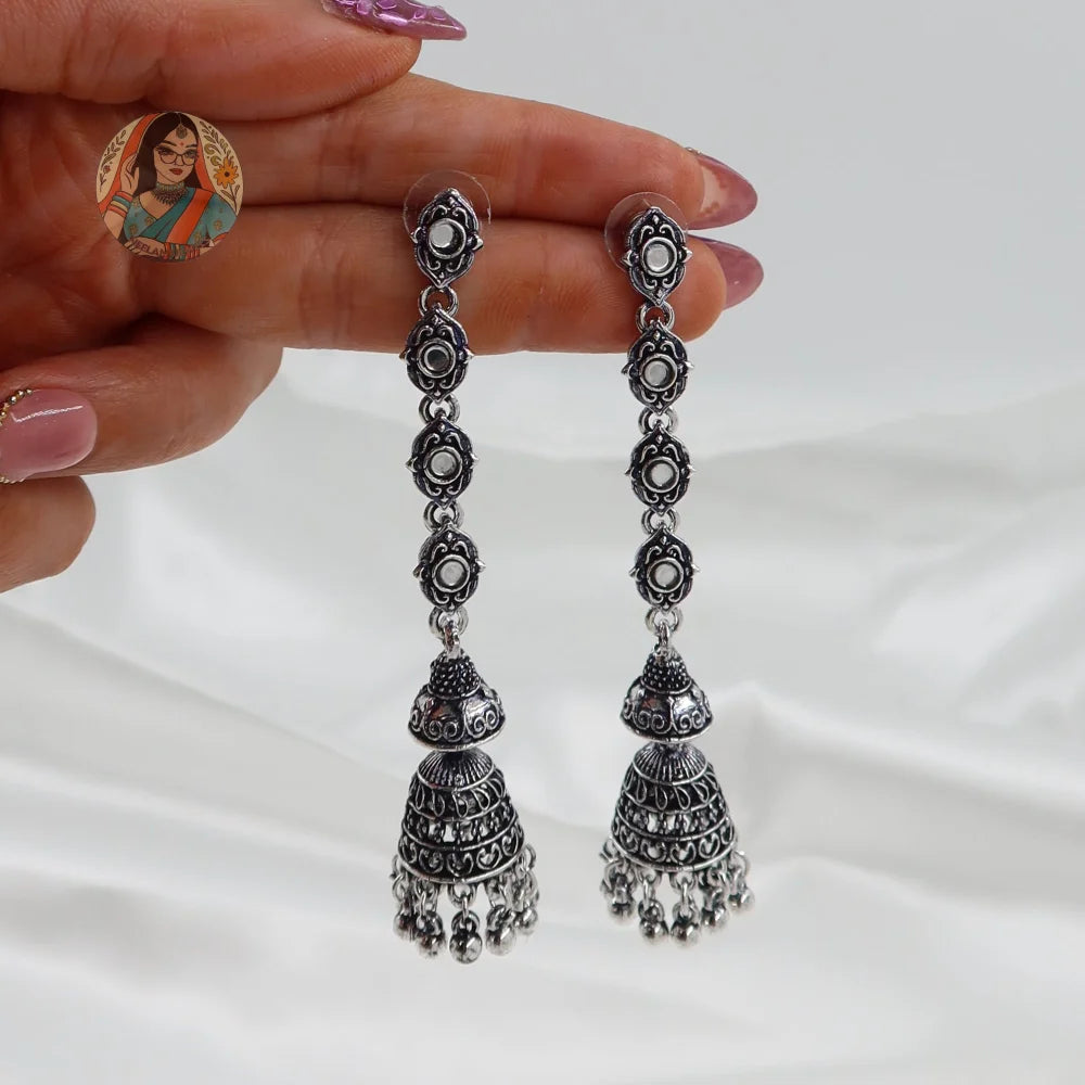 Anjali Silver Earrings