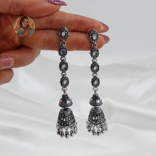Anjali Silver Earrings