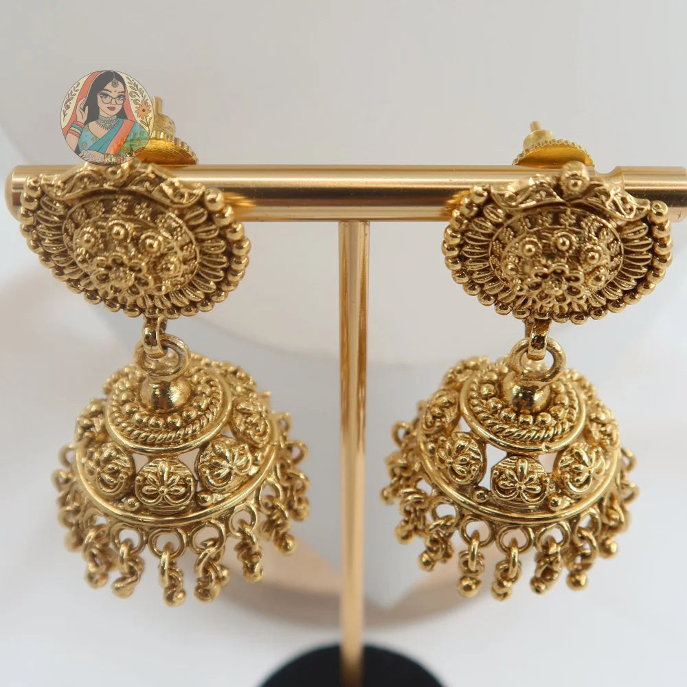 Anu Gold Necklace Set
