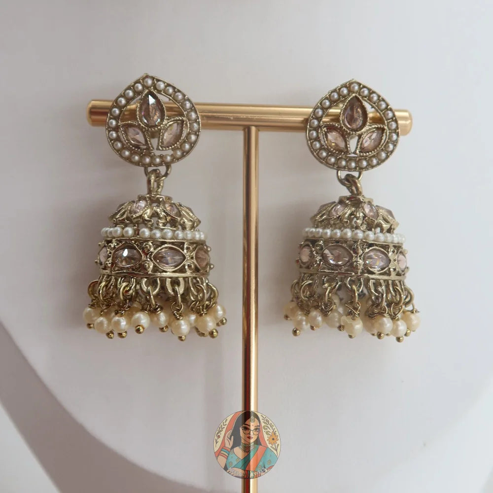 Ariba Necklace Set (Champagne)