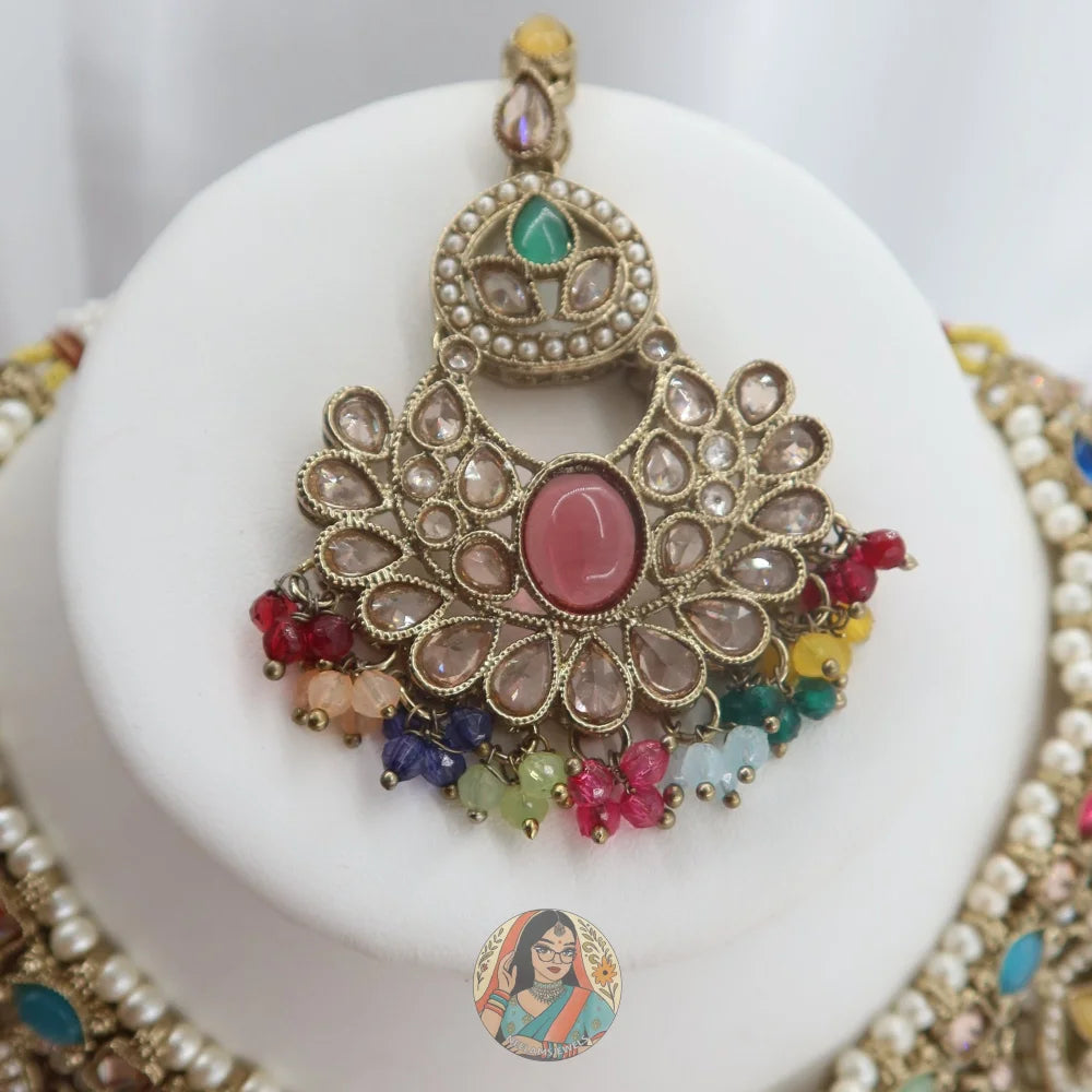 Ariba Necklace Set (Multi)