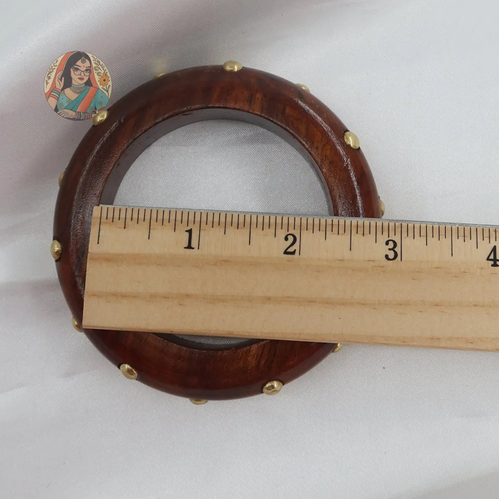 Asha Wooden Bangle