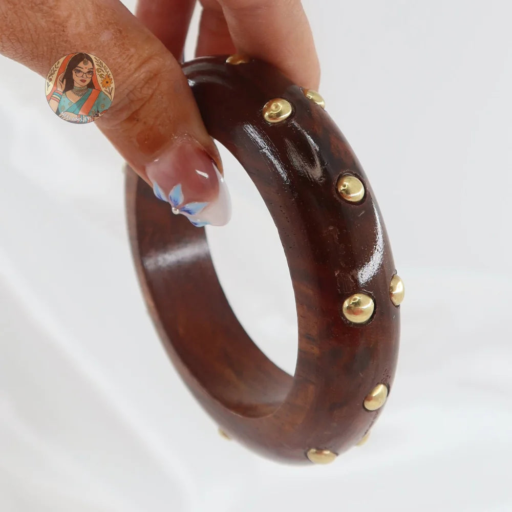 Asha Wooden Bangle