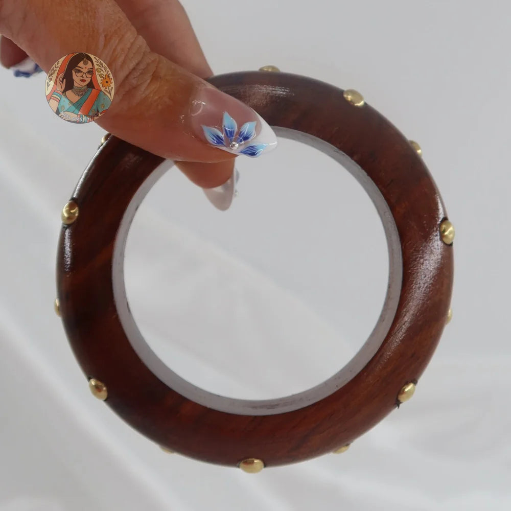 Asha Wooden Bangle