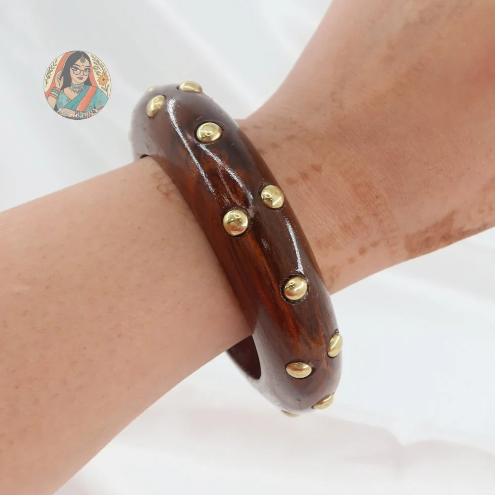 Asha Wooden Bangle